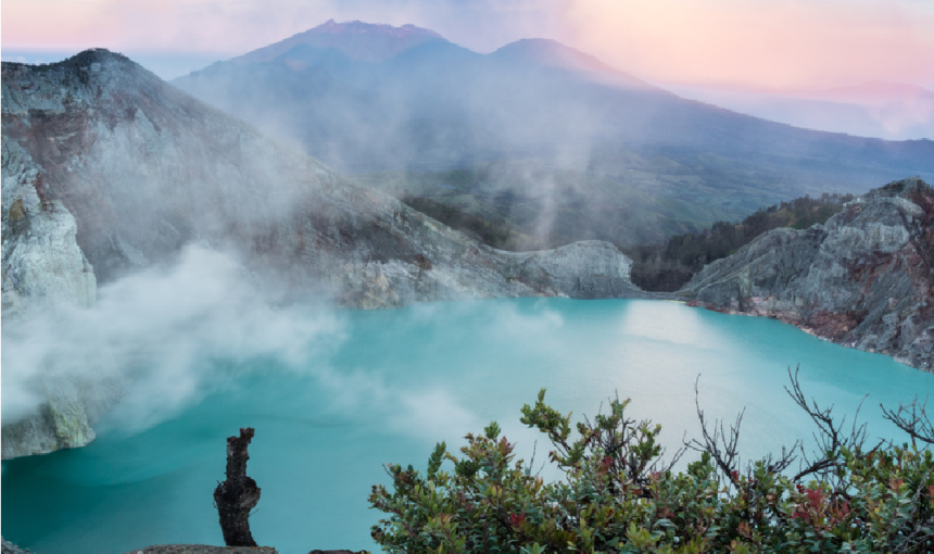 The Ijen Crater offer a breathtaking vacation destination