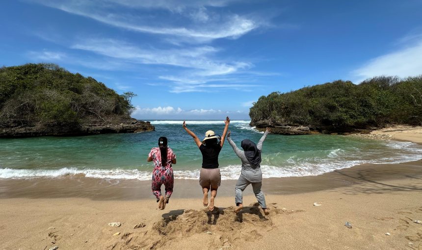 Lombok island known for its beautiful beaches